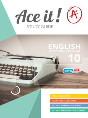 cover image of Ace It! English Fal Grade 10